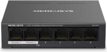NET SWITCH 6PORT 10/100M/MS106LP MERCUSYS