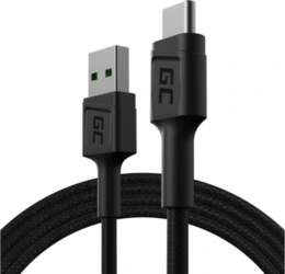 USB-A / USB-C kabelis Green Cell
