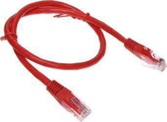 Delta-Opti PATCHCORD RJ45/6/0.5-RED 0.5