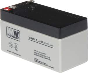 MW POWER AKUMULATORS 12V/1.3AH-MWS