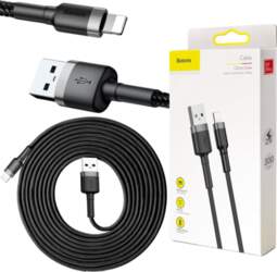 USB-A / Lightning iPhone kabelis Baseus