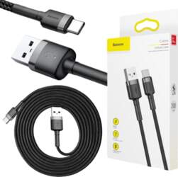 USB-A / USB-C kabelis Baseus Cafule