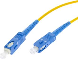 SM SC/UPC-SC/UPC SIMPLEX FIBRE PATCHCORD 1m