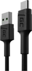 USB-A / USB-C kabelis Green Cell