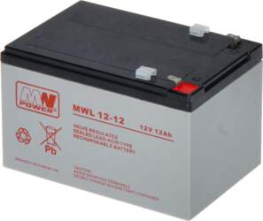 MW POWER AKUMULATORS 12V/12AH-MWL