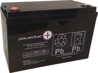 PowerBat AGM 100Ah akumulators