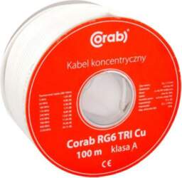 CORAB RG6 TRI Cu CONCENTRICABLE (