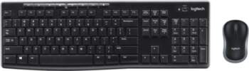 LOGITECH Logitech Keyboard MK270 black US/Int