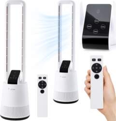 LEAN Bladeless Floor Fan Oscillation Timer