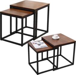 LEAN Set of 2-in-1 Square Coffee