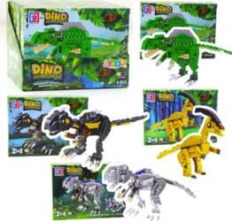 Lean Toys Construction Blocks Set Dinosaur