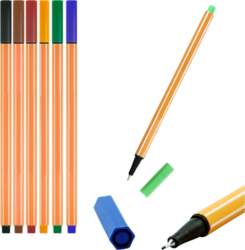 Lean Toys Set of Fineliners Office