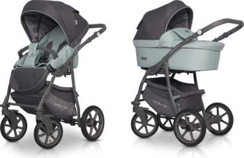 Riko Basic Pastel Basil Bērnu rati