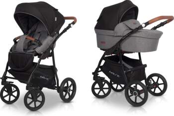 Riko Basic Plus Anthracite Bērnu rati