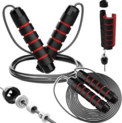 LEAN Exercise Skipping Rope with Foam