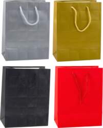 LEAN Gift Bag Structured Squares Elegant