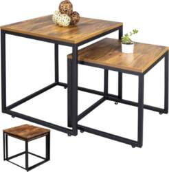 LEAN Set of 2-in-1 Rustic Square