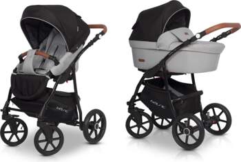 Riko Basic Plus GreyFox Bērnu rati