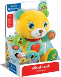 Colorful Interactive Teddy Lelek Polish Language