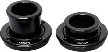 Front hub side caps Novatec FRONT