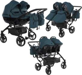 Junama Basic Duo 02 Teal Dvīņu