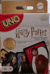 Kāršu spēle Mattel UNO Harry Potter