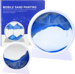 LEAN 3D Image Quicksand Blue Decoration