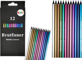 LEAN Metallic Pencils Round Soft Metallic