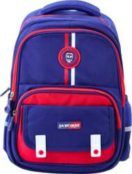 LEAN School Backpack Chest Strap Navy