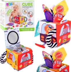 Lean Toys Soft Sensory Cube with