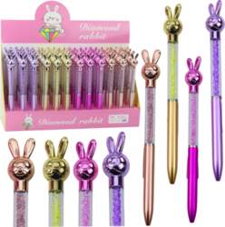 LEAN Rabbit Ballpoint Pen Diamonds Blue