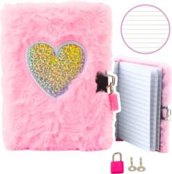 LEAN Plush Diary Notebook with Padlock