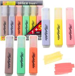 LEAN Set of Highlighters Note Markers