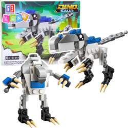 Lean Toys Construction Bricks 2in1 Dinosaur
