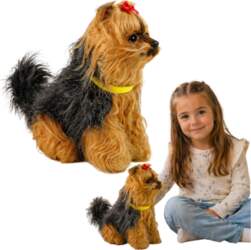 Lean Toys Interactive Plush Dog Soft
