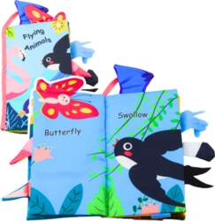 Lean Toys Soft Sensory Book Birds
