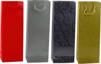 LEAN Wine Bottle Gift Bag Pattern