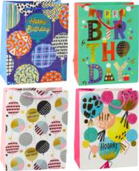 LEAN Paper Gift Bag Birthday Patterns