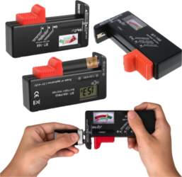 LEAN Universal Digital Battery Tester Meter