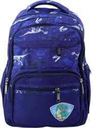 LEAN School Backpack Dinosaurs Patch T-Rex