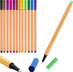 LEAN Set of Fineliners Office School