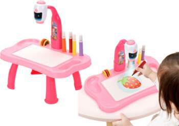 Lean Toys Mini Projector Robot Table