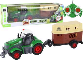 Lean Toys RC Tractor Remote Controlled