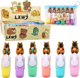 LEAN Capybara Mini Highlighter Set in
