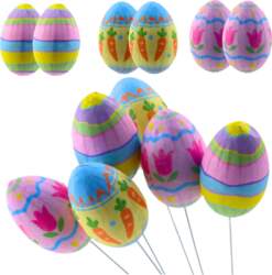 LEAN Easter Eggs on Wire Pick
