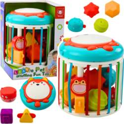 Lean Toys Cylinder Sensory Cube Interactive