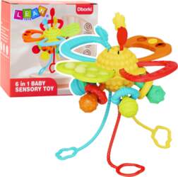 Lean Toys 6-in-1 Sensory Toy Teether