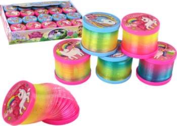 Lean Toys Rainbow Spring With Light