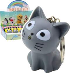 Lean Toys Backpack Keychain Kitten LED