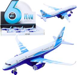 Lean Toys Passenger Plane with Pull